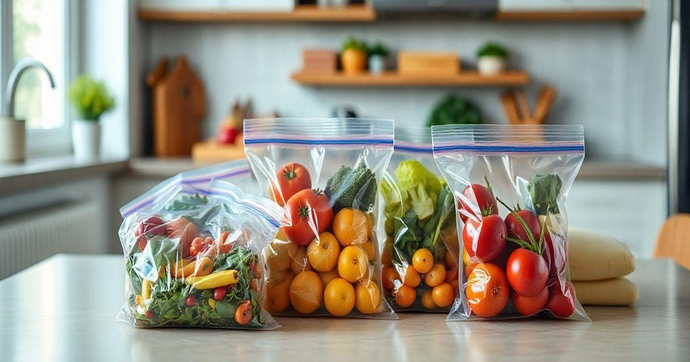 Saco de Plásticos com Ziplock: Praticidade e Organização