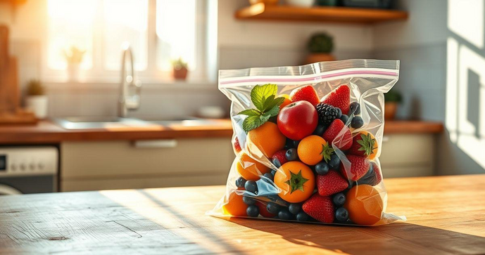 Saco plástico com fecho ziplock: praticidade e organização para o seu dia a dia