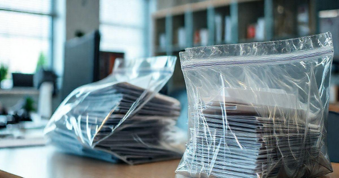 Sacos plásticos de documento impresso: Proteção e Praticidade
