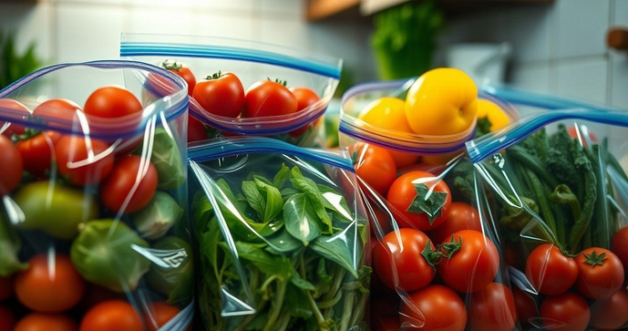 Sacos Plásticos Ziplock de Alimentos: Praticidade e Sutileza