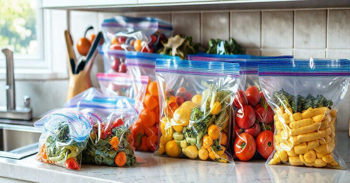 Sacos plásticos ziplock: Organize sua vida