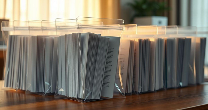 Sacos Plásticos para Documentos: Praticidade e Proteção