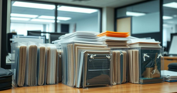 Como Escolher Sacos de Plástico de Documentos Empresariais para Organizar Seu Escritório
