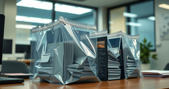 Como Escolher Sacos Plásticos para Documento que Proporcionam Proteção e Organização