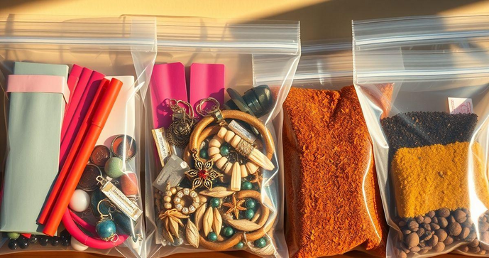 Saco plástico com fechamento zip: a solução prática para organização e armazenamento