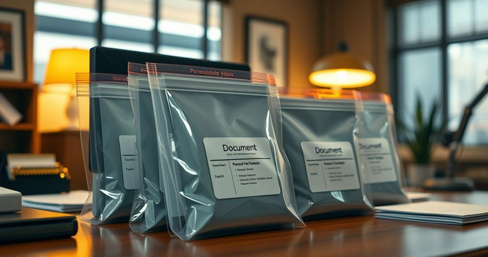 Sacos plásticos para documentos personalizado: a solução ideal para sua organização