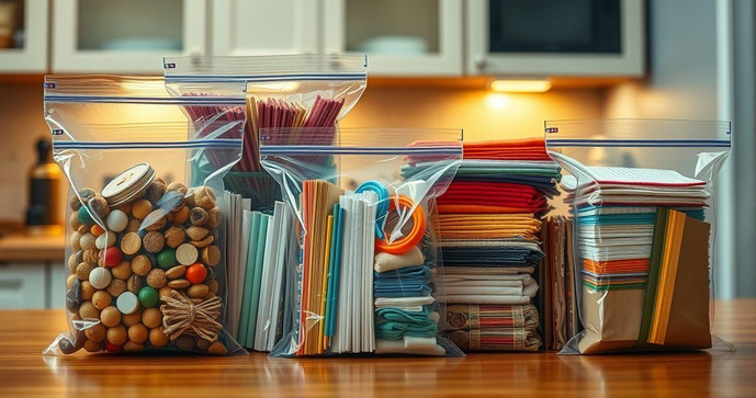 Saquinho plástico zip lock: a solução prática para organização e armazenamento