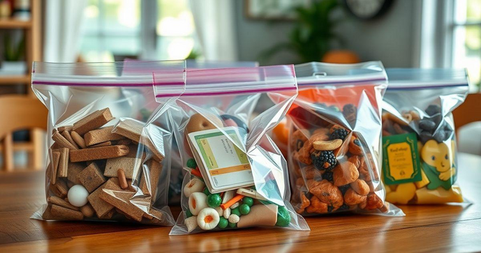 Saquinhos plásticos com zíper: a solução ideal para organização e armazenamento