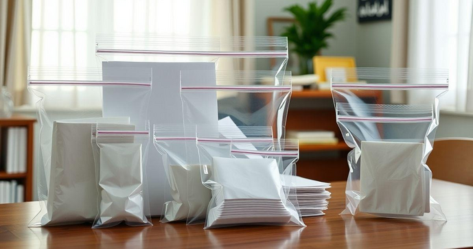 Como Escolher Sacos Plásticos Zip para Documentos Perfeitos
