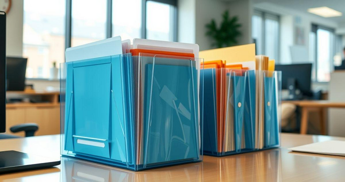 Sacos plásticos para documentos de empresas e suas vantagens na organização