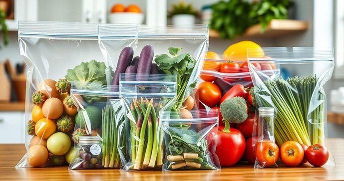 Sacos plásticos zip lock com fecho hermético: a solução ideal para conservar seus alimentos e objetos